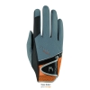 Rękawiczki jeździeckie letnie Madrid Roeckl 3301-249 k066 grey-orange